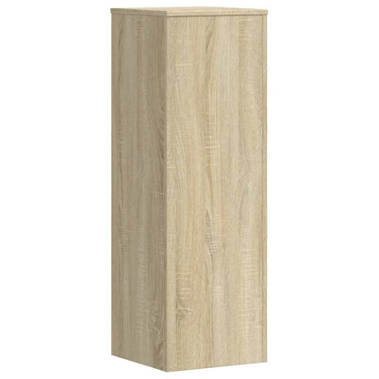 vidaXL Plant Stands 2 pcs Sonoma Oak 33x33x100 cm Engineered Wood
