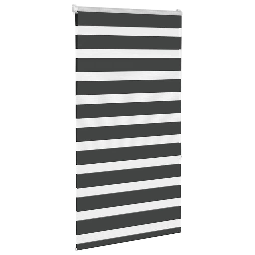 vidaXL Z N/Aebra Blind Black 70x150 cm Fabric Width 65,9 cm Polyester