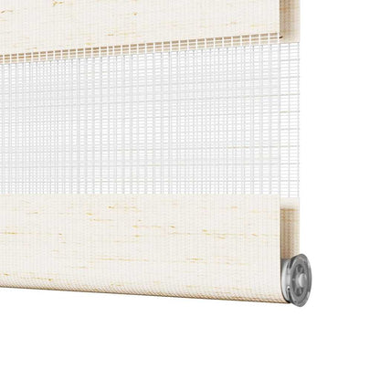 vidaXL Zebra Blind Marble Beige 60x100 cm Fabric Width 55,9 cm Polyester