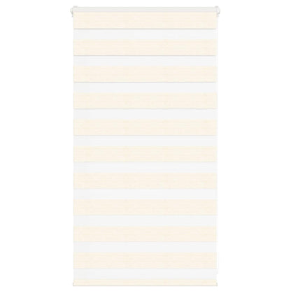 vidaXL Zebra Blind Marble Beige 70x100 cm Fabric Width 65.9 cm Polyester