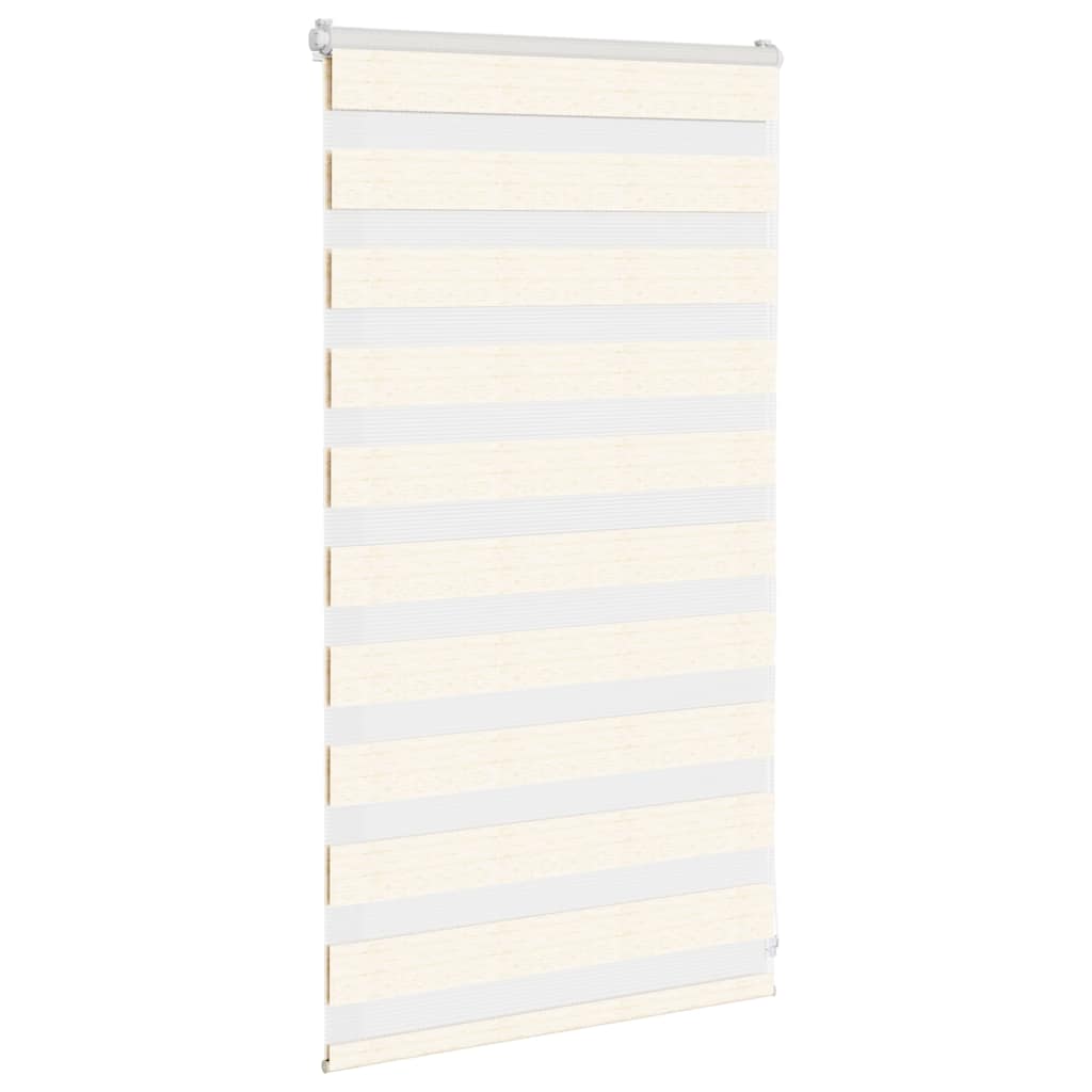 vidaXL Zebra Blind Marble Beige 70x100 cm Fabric Width 65.9 cm Polyester
