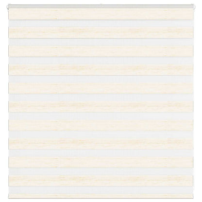 vidaXL Zebra Blind Marble Beige 140x100 cm Fabric Width 135.9 cm Polyester