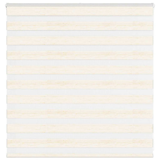 vidaXL Zebra Blind Marble Beige 150x100 cm Fabric Width 145.9 cm Polyester