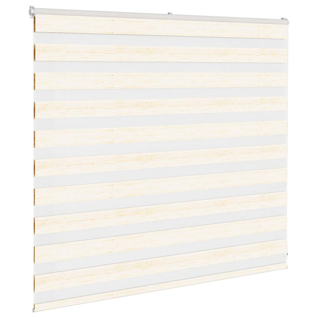 vidaXL Zebra Blind Marble Beige 160x100 cm Fabric Width 155.9 cm