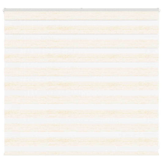 vidaXL Zebra Blind Marble Beige 165x100 cm Fabric Width 160,9 cm Polyester
