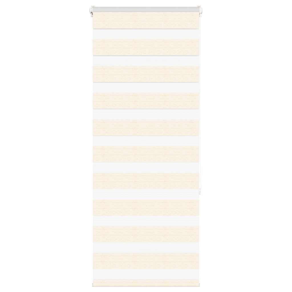 vidaXL Zebra Blind Marble Beige 60x150 cm Fabric Width 55.9 cm Polyester