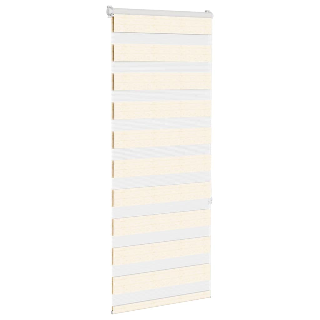 vidaXL Zebra Blind Marble Beige 60x150cm Fabric Width 55.9cm Polyester