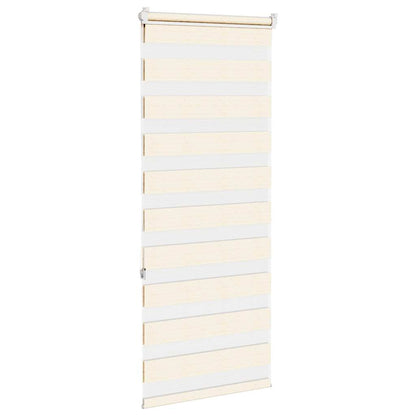 vidaXL Zebra Blind Marble Beige 60x150cm Fabric Width 55.9cm Polyester