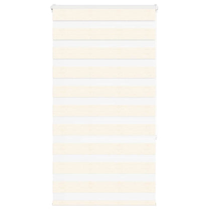 vidaXL Zebra Blind Marble Beige 75x150cm Fabric Width 70.9cm Polyester