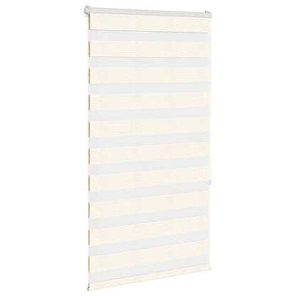 vidaXL Zebra Blind Marble Beige 75x150cm Fabric Width 70.9cm Polyester