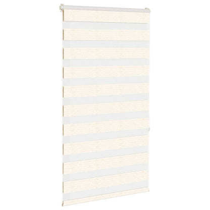 vidaXL Zebra Blind Marble Beige 80x150cm Fabric Width 75.9cm Polyester