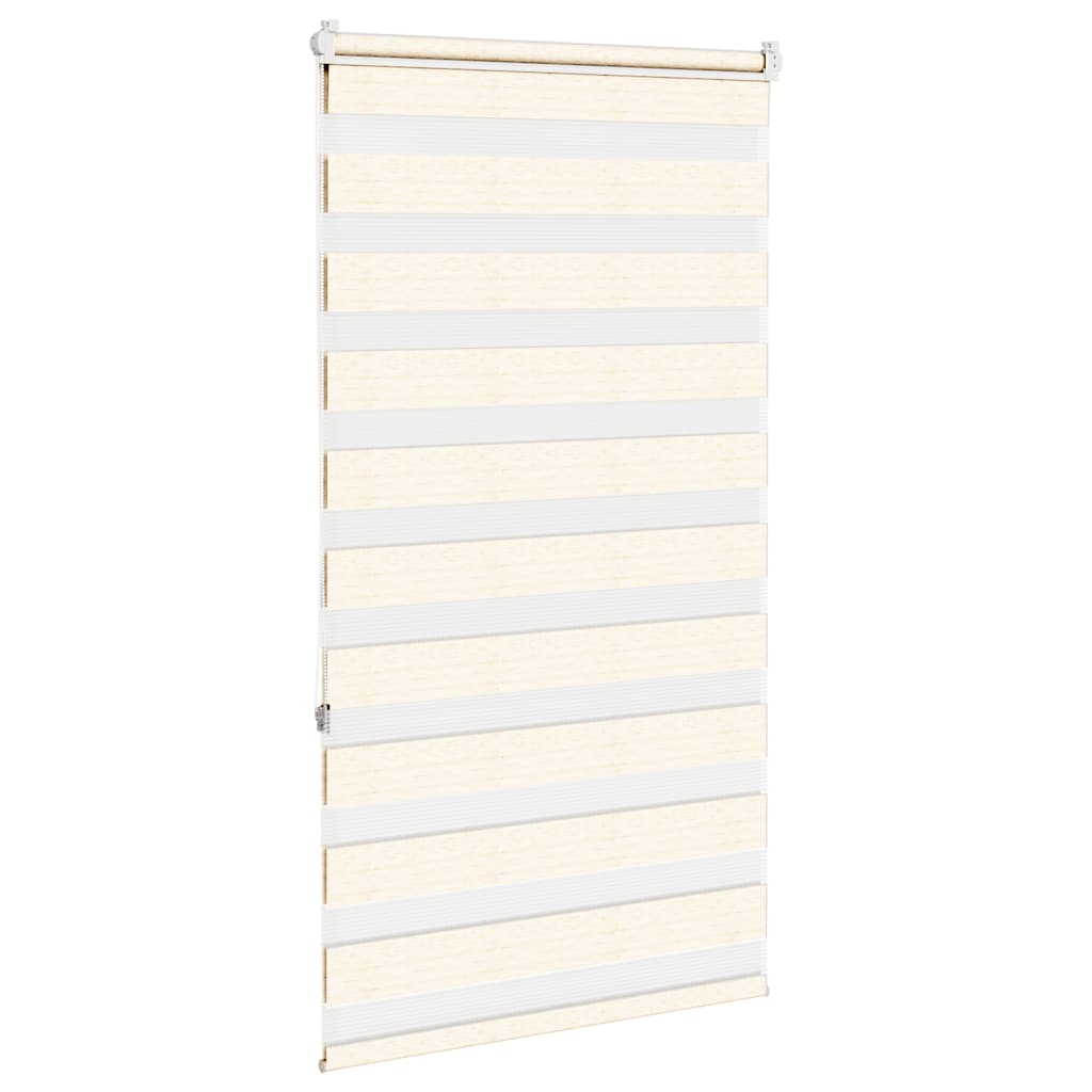vidaXL Zebra Blind Marble Beige 80x150cm Fabric Width 75.9cm Polyester