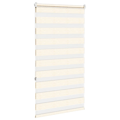 vidaXL Zebra Blind Marble Beige 80x150cm Fabric Width 75.9cm Polyester
