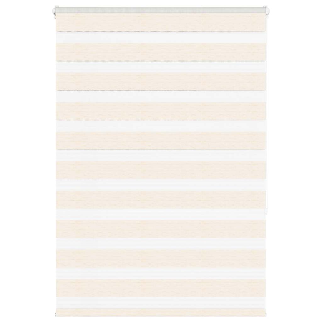 vidaXL Zebra Blind Marble Beige 100x150 cm Fabric Width 95.9 cm