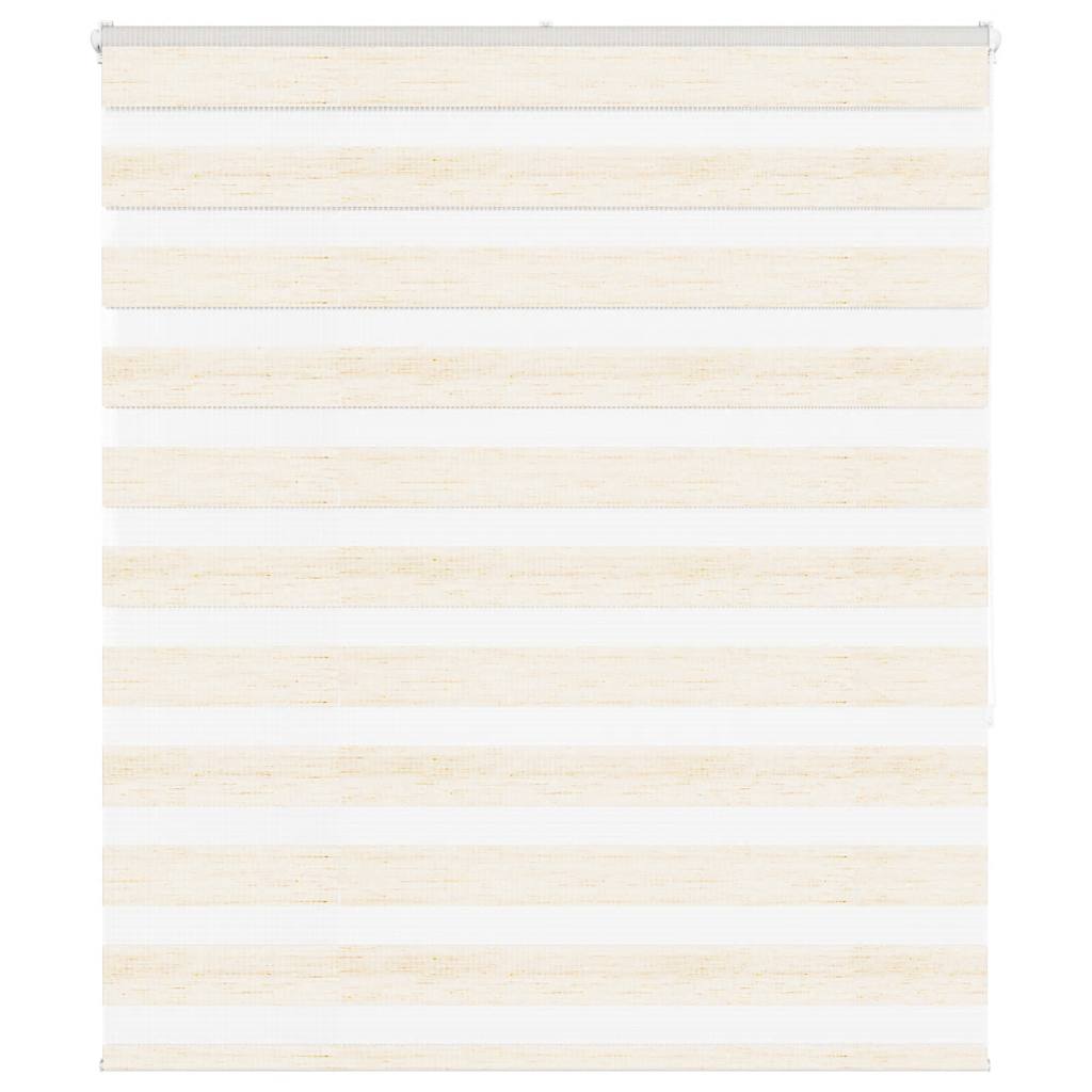 vidaXL Zebra Blind Marble Beige 120x150 cm Fabric Width 115.9 cm