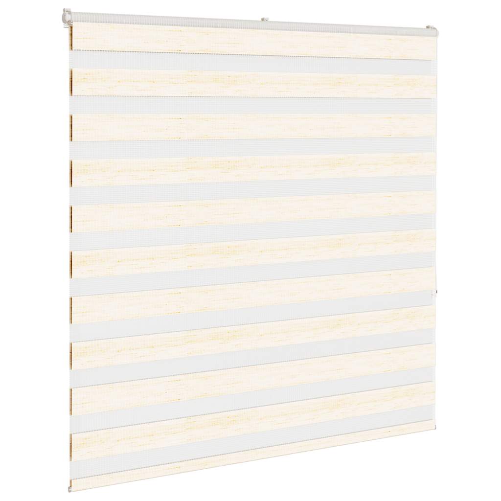 vidaXL Zebra Blind Marble Beige 140x150 cm Fabric Width 135.9 cm