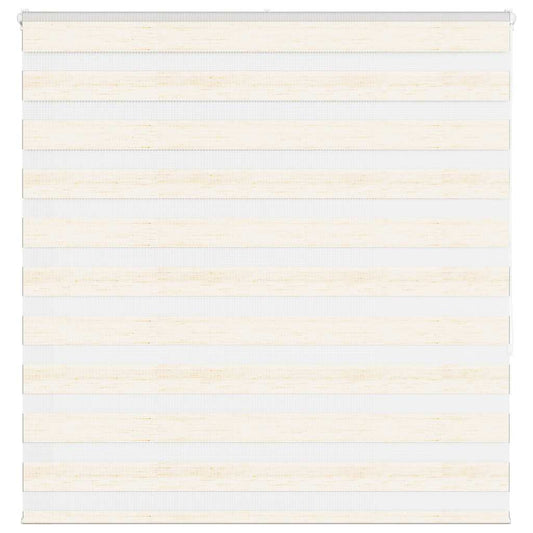 vidaXL Zebra Blind Marble Beige 145x150 cm Fabric Width 140.9 cm