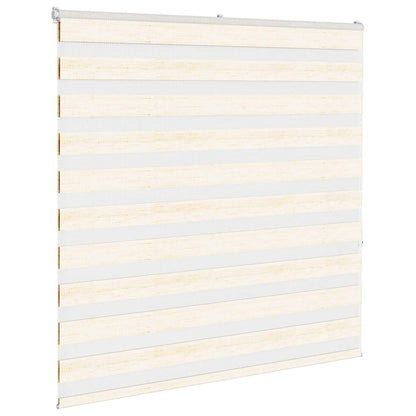 vidaXL Zebra Blind Marble Beige 145x150 cm Fabric Width 140.9 cm