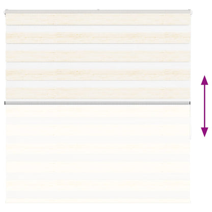 vidaXL Zebra Blind Marble Beige 145x150 cm Fabric Width 140.9 cm