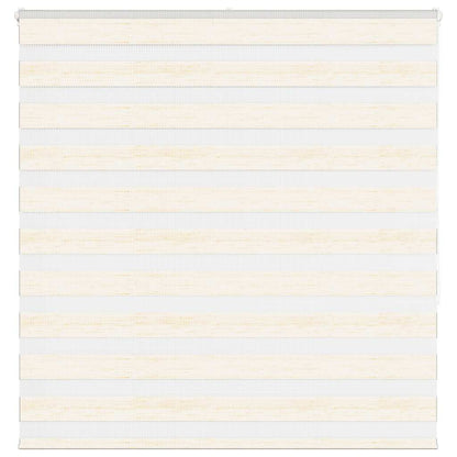 vidaXL Zebra Blind Marble Beige 150x150 cm Fabric Width 145.9 cm