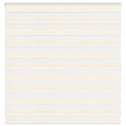 vidaXL Zebra Blind Marble Beige 150x150 cm Fabric Width 145.9 cm