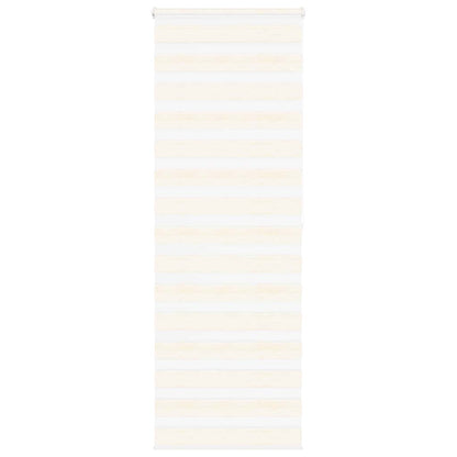 vidaXL Zebra Blind Marble Beige 70x200cm Fabric Width 65.9cm Polyester