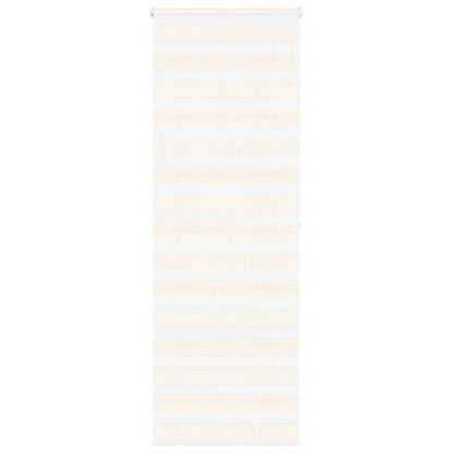 vidaXL Zebra Blind Marble Beige 80x200cm Fabric Width 75.9cm Polyester