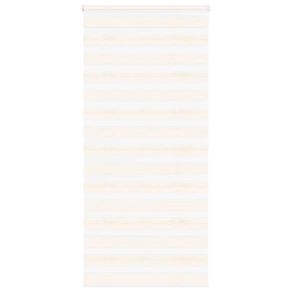 vidaXL Zebra Blind Marble Beige 95x200cm Fabric Width 90.9cm Polyester