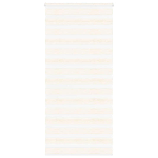 vidaXL Zebra Blind Marble Beige 95x200cm Fabric Width 90.9cm Polyester