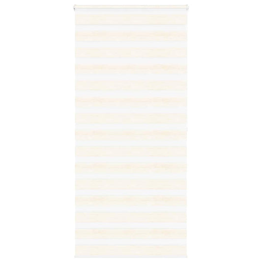 vidaXL Zebra Blind Marble Beige 105x200 cm Fabric Width 100.9 cm