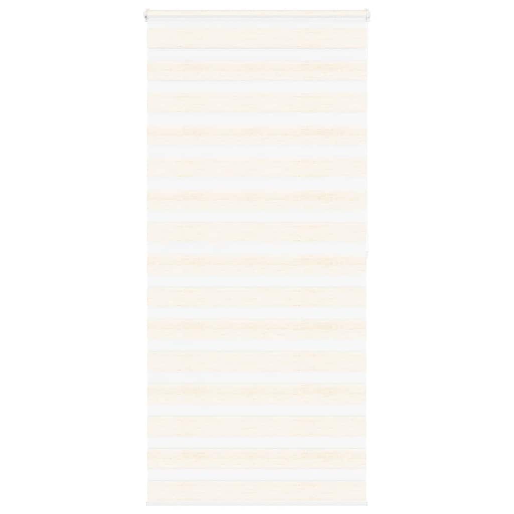 vidaXL Zebra Blind Marble Beige 110x200 cm Fabric Width 105.9 cm