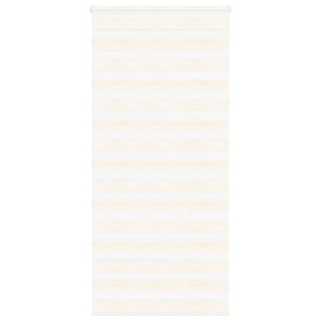 vidaXL Zebra Blind Marble Beige 115x200 cm Fabric Width 110.9 cm