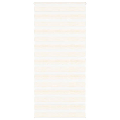 vidaXL Zebra Blind Marble Beige 115x200 cm Fabric Width 110.9 cm
