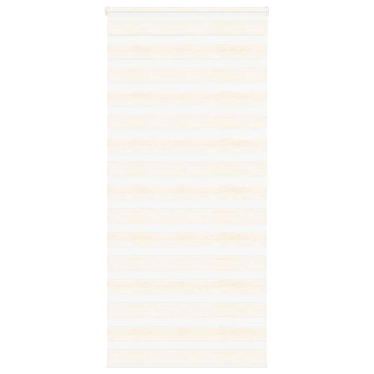 vidaXL Zebra Blind Marble Beige 115x200 cm Fabric Width 110.9 cm