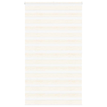 vidaXL Zebra Blind Marble Beige 120x200 cm Fabric Width 115.9 cm Polyester