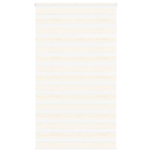 vidaXL Zebra Blind Marble Beige 125x200 cm Fabric Width 120.9 cm