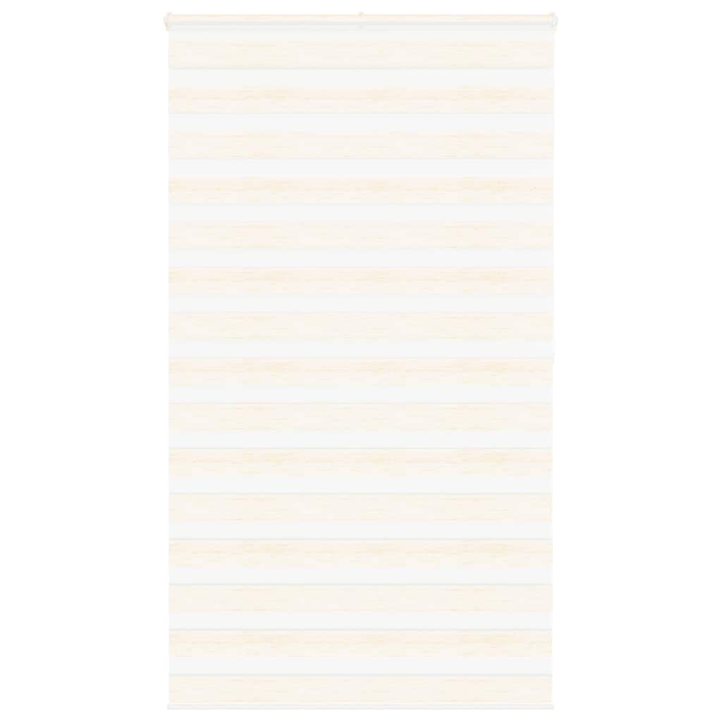 vidaXL Zebra Blind Marble Beige 130x200 cm Fabric Width 125.9 cm