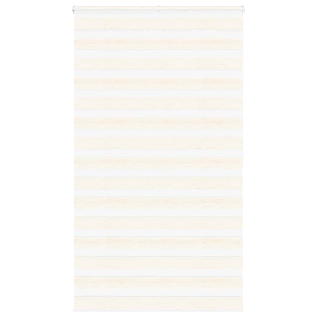vidaXL Zebra Blind Marble Beige 135x200 cm Fabric Width 130.9 cm