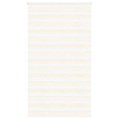 vidaXL Zebra Blind Marble Beige 135x200 cm Fabric Width 130.9 cm