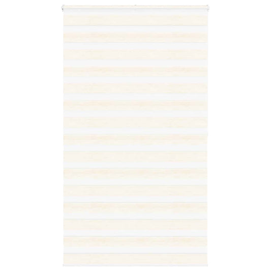 vidaXL Zebra Blind Marble Beige 135x200 cm Fabric Width 130.9 cm
