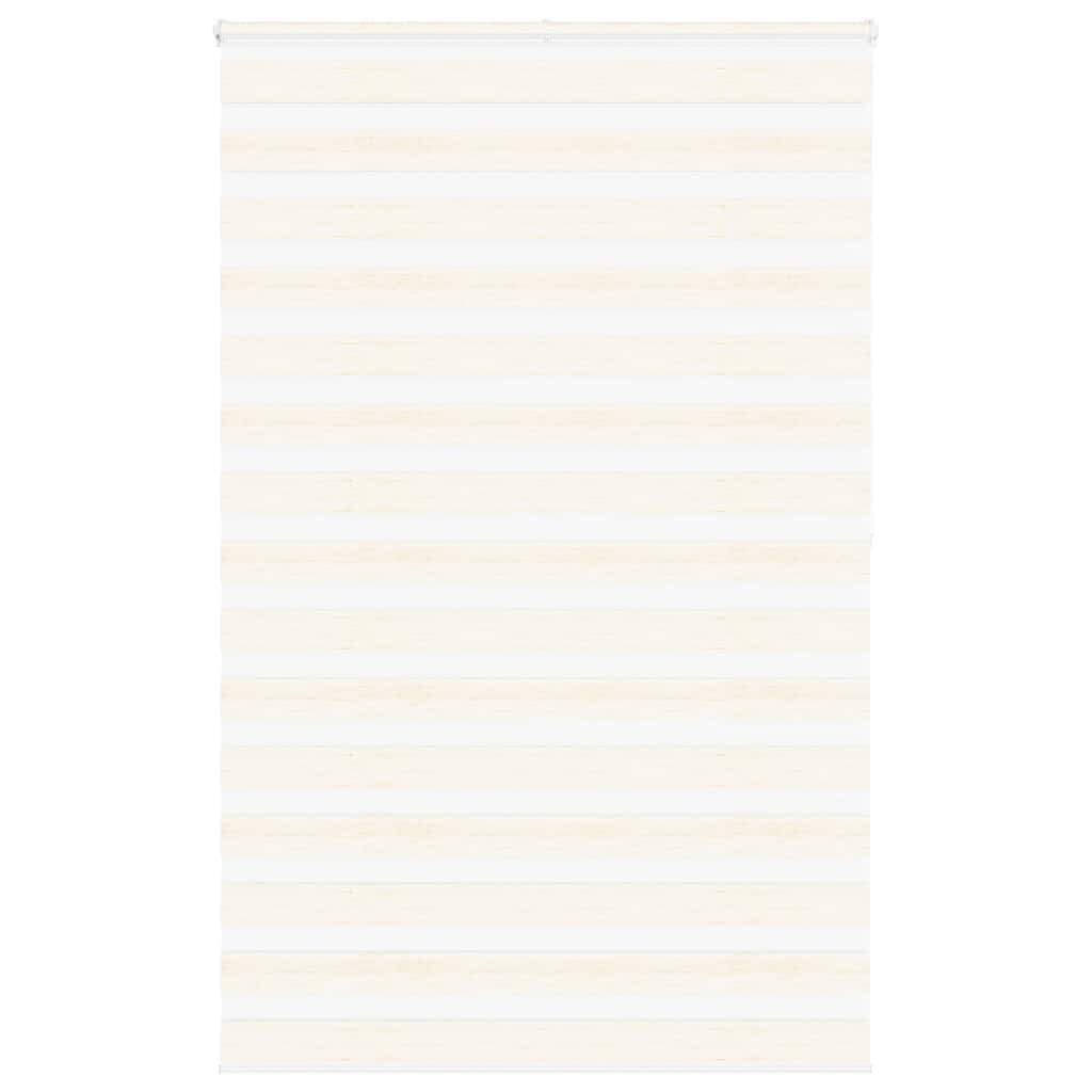 vidaXL Zebra Blind Marble Beige 150x200 cm Fabric Width 145.9 cm