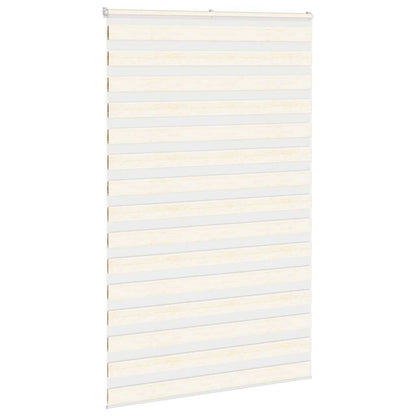 vidaXL Zebra Blind Marble Beige 150x200 cm Fabric Width 145.9 cm