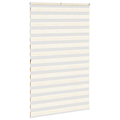 vidaXL Zebra Blind Marble Beige 150x200 cm Fabric Width 145.9 cm