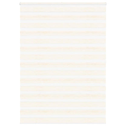 vidaXL Zebra Blind Marble Beige 155x200 cm Fabric Width 150.9 cm Polyester