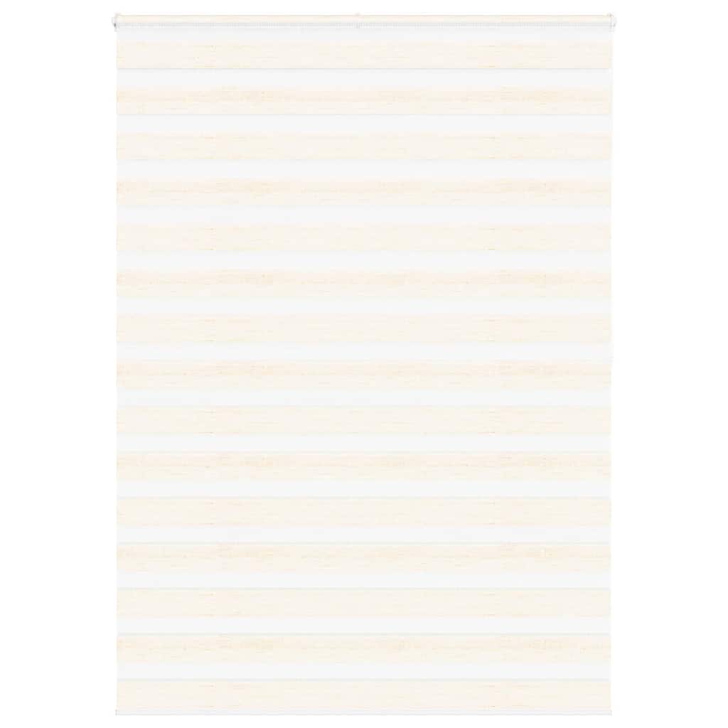 vidaXL Zebra Blind Marble Beige 160x200 cm Fabric Width 155.9 cm