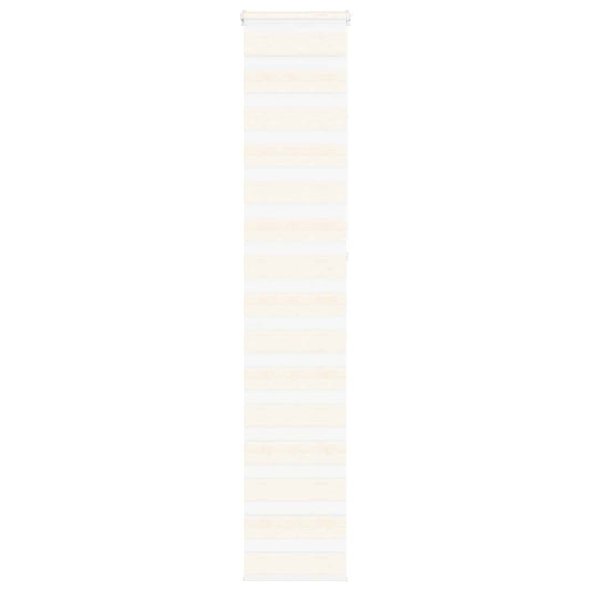 vidaXL Zebra Blind Marble Beige 40x230 cm Fabric Width 35.9 cm Polyester