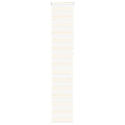 vidaXL Zebra Blind Marble Beige 40x230 cm Fabric Width 35.9 cm Polyester