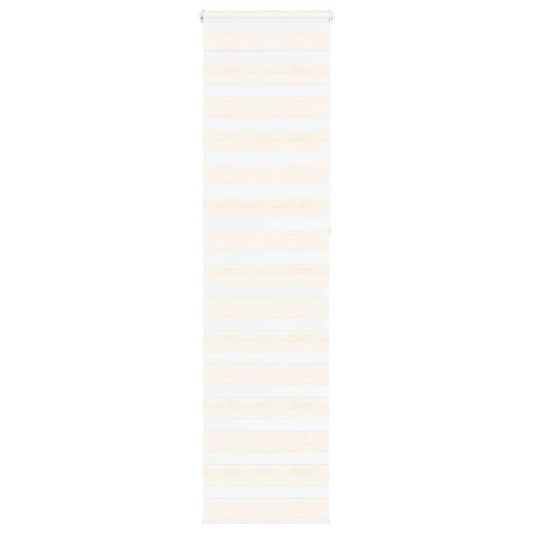vidaXL Zebra Blind Marble Beige 60x230 cm Fabric Width 55.9 cm Polyester