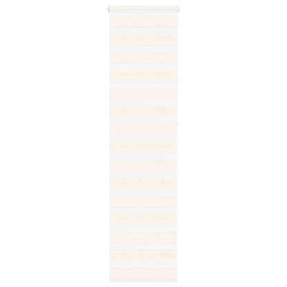 vidaXL Zebra Blind Marble Beige 60x230cm Fabric Width 55.9cm Polyester