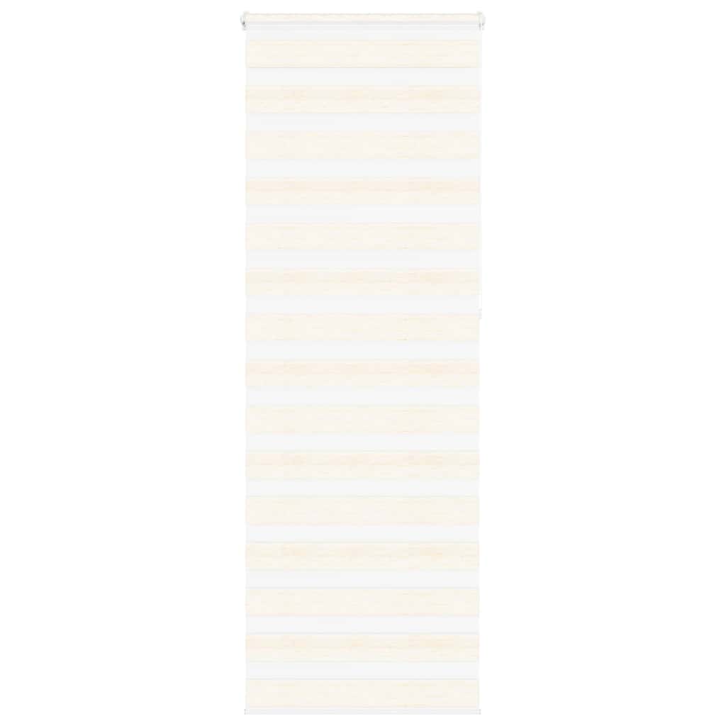 vidaXL Zebra Blind Marble Beige 90x230cm Fabric Width 85.9cm Polyester